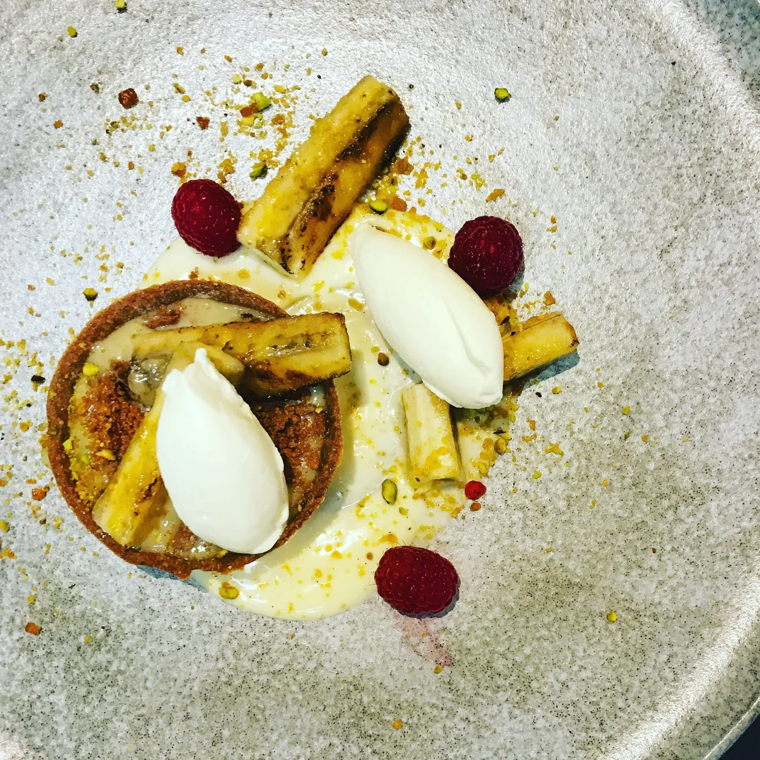 Caramelised Banana and mascarpone "Banoffee Pie"