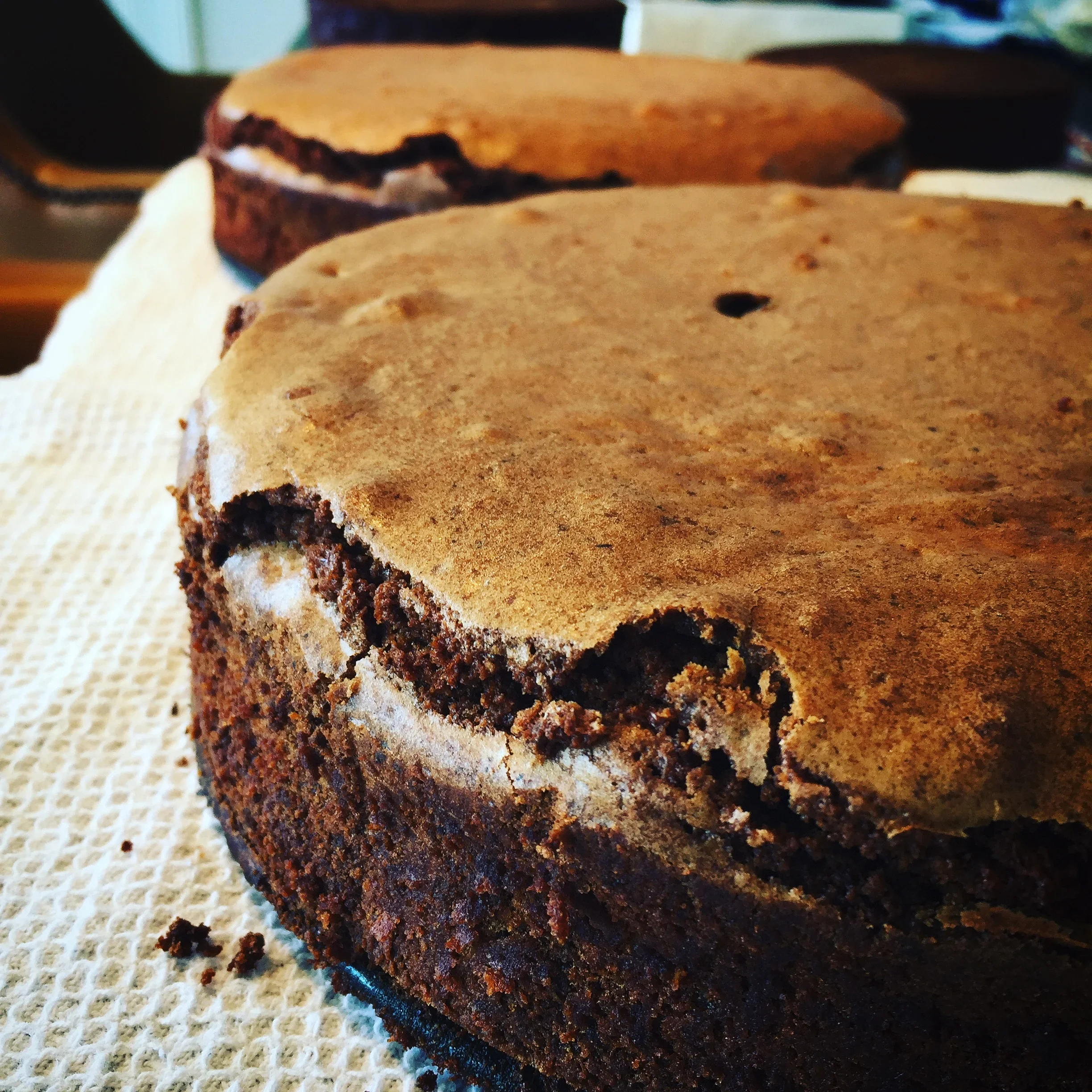 Chocolate Cake with Brandy Ganache