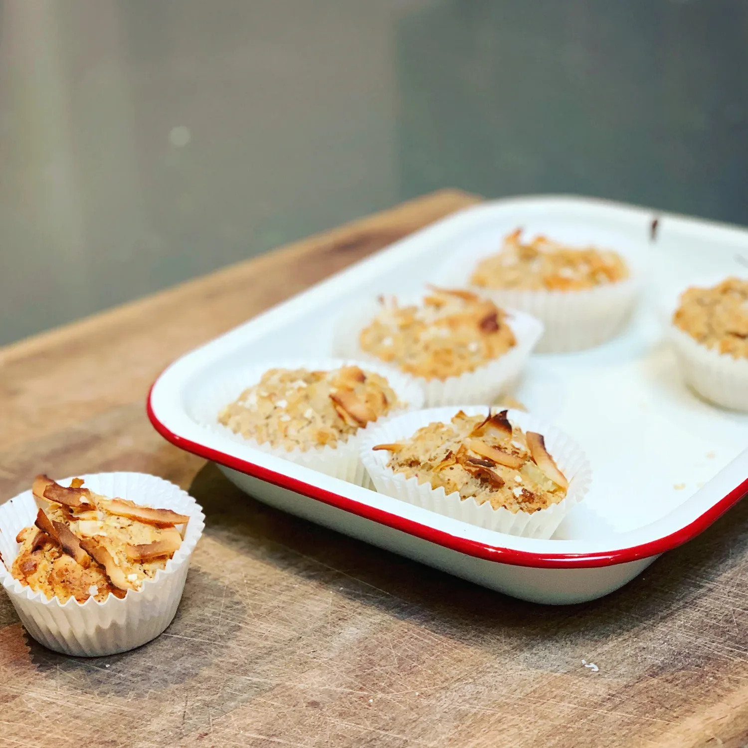 Coconut, Banana and Quinoa Muffins