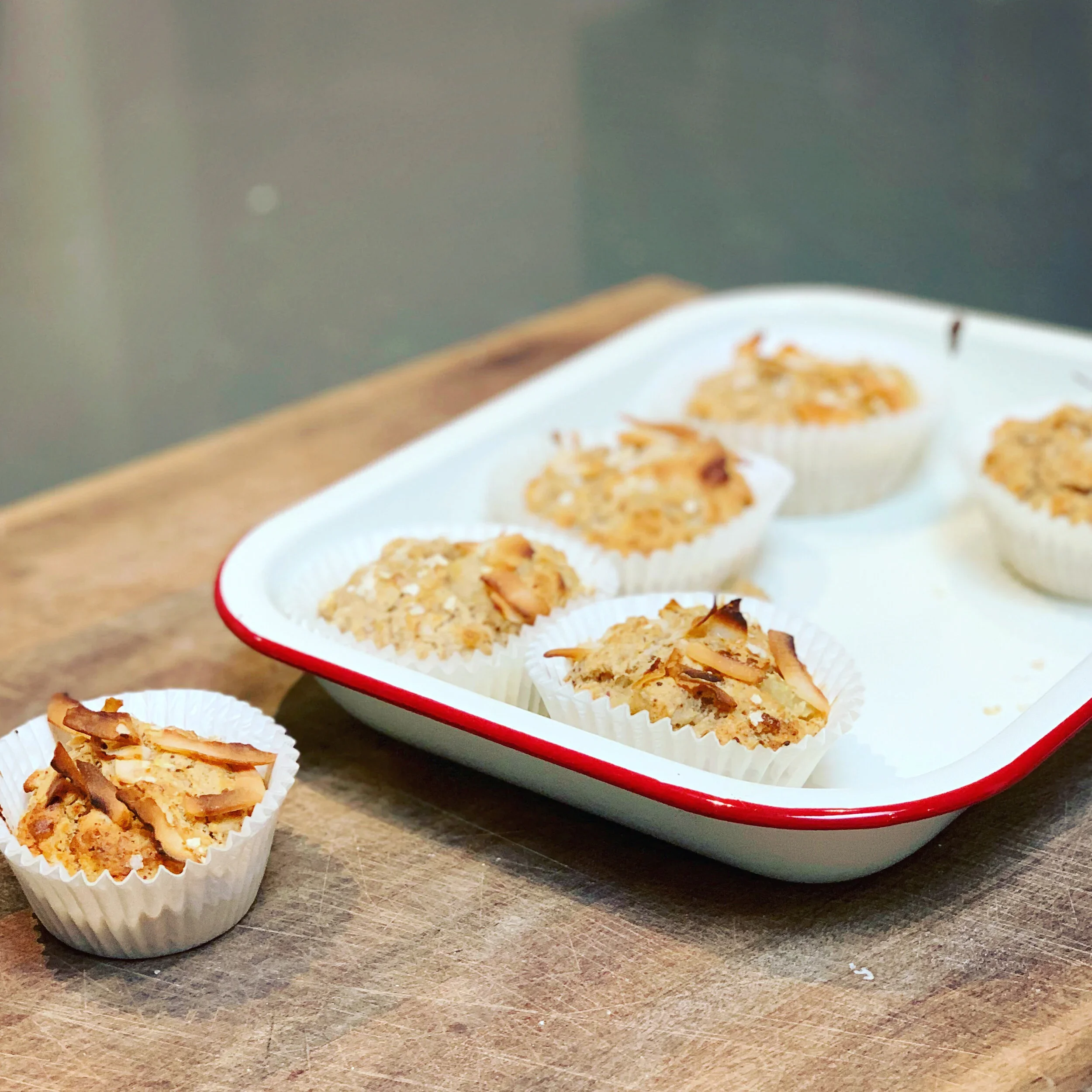 Coconut, Banana and Quinoa Muffins