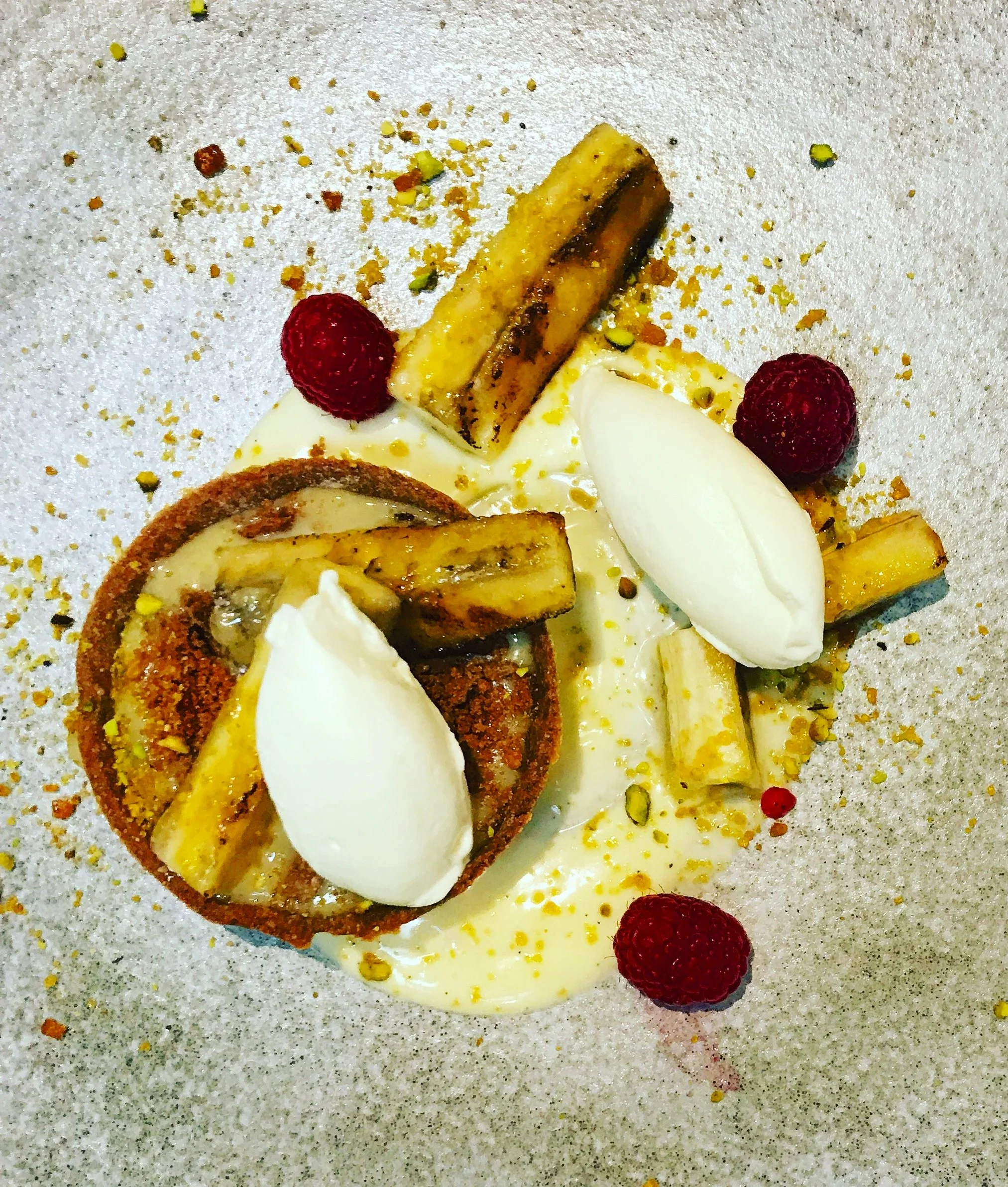 Caramelised Banana and mascarpone "Banoffee Pie"