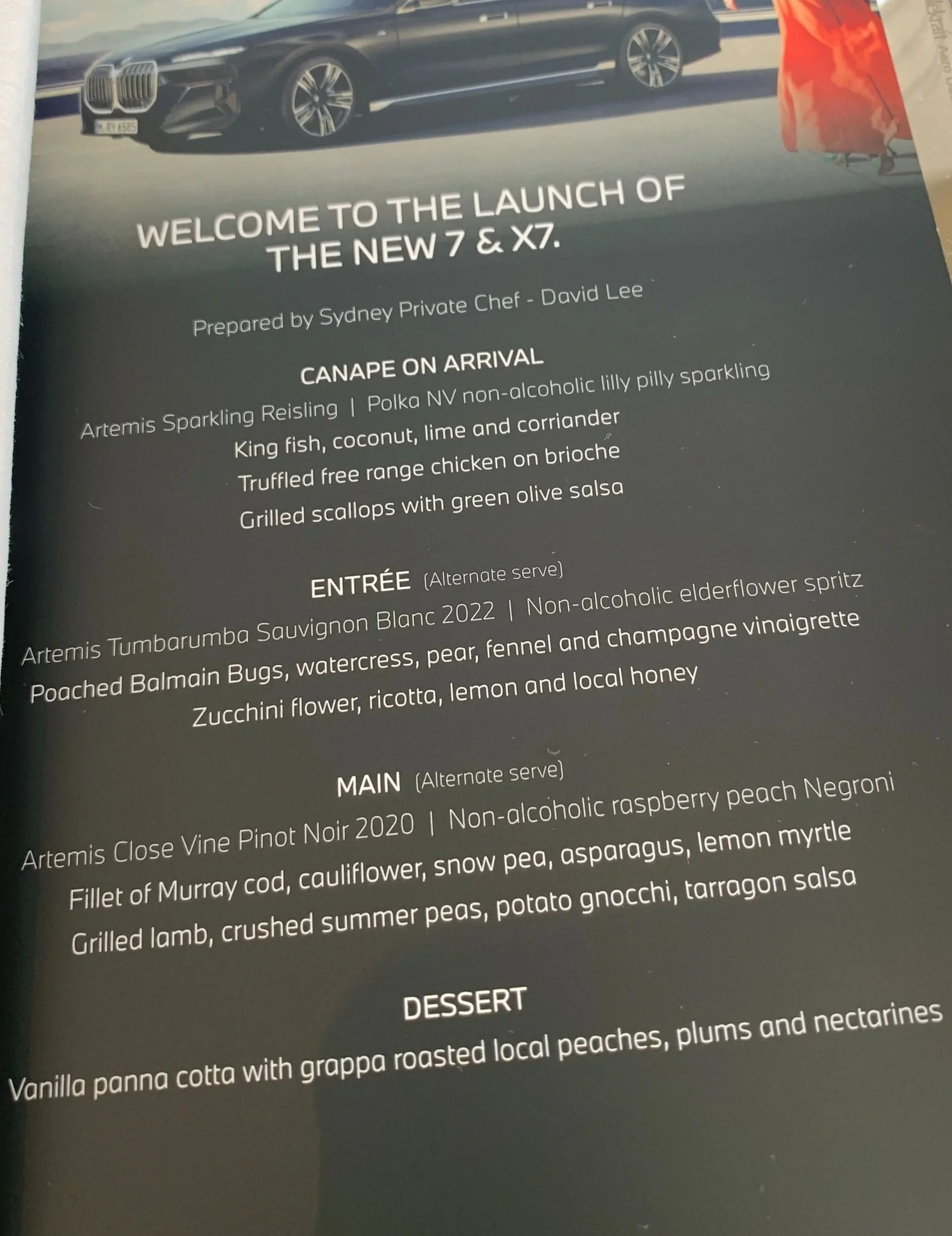 Launch of the BMW 7 series, Mittagong NSW