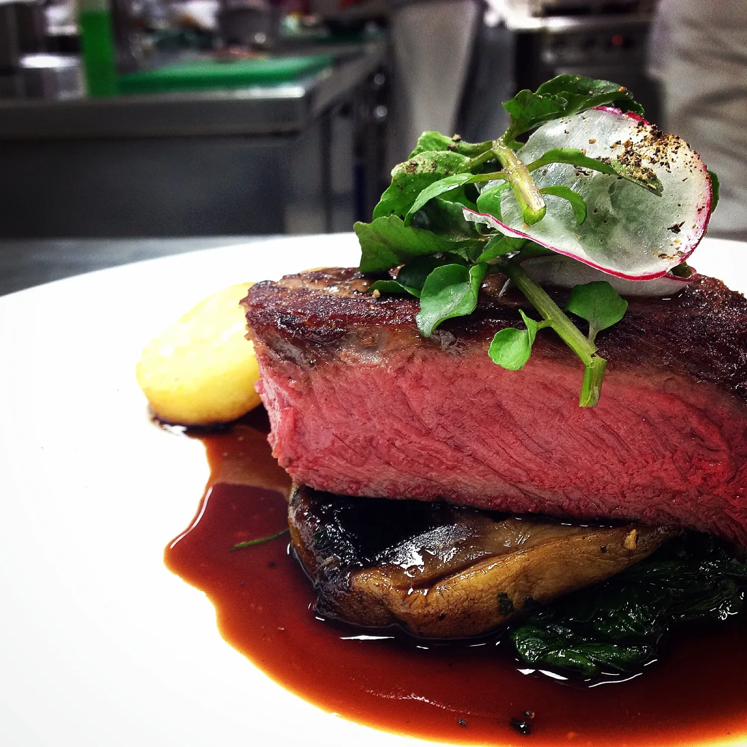 Classic rump steak