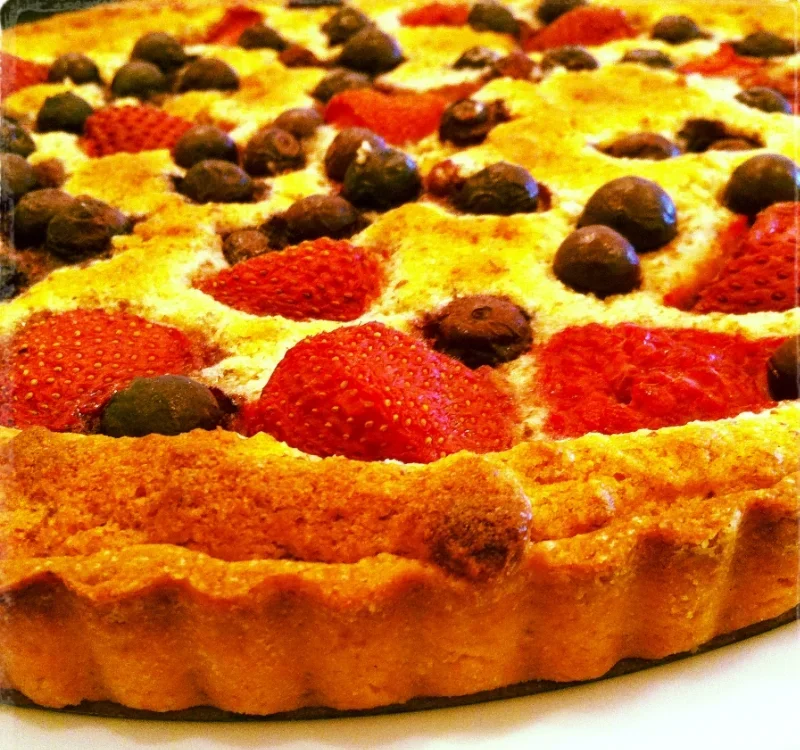 Summer tarts, Autumn figs, Raspberries and Blackberries.