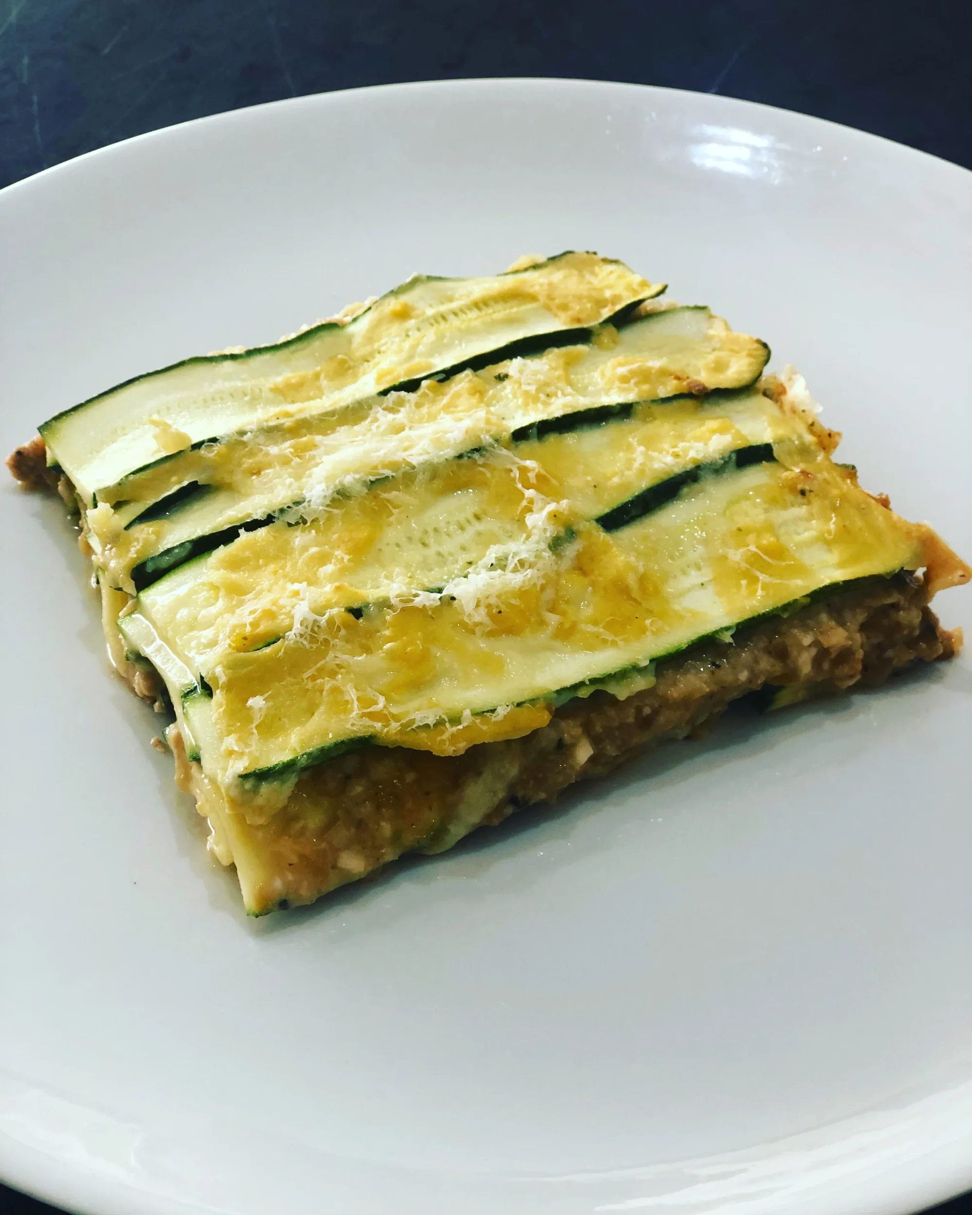 Vegan Tempeh and Zucchini Lasagne